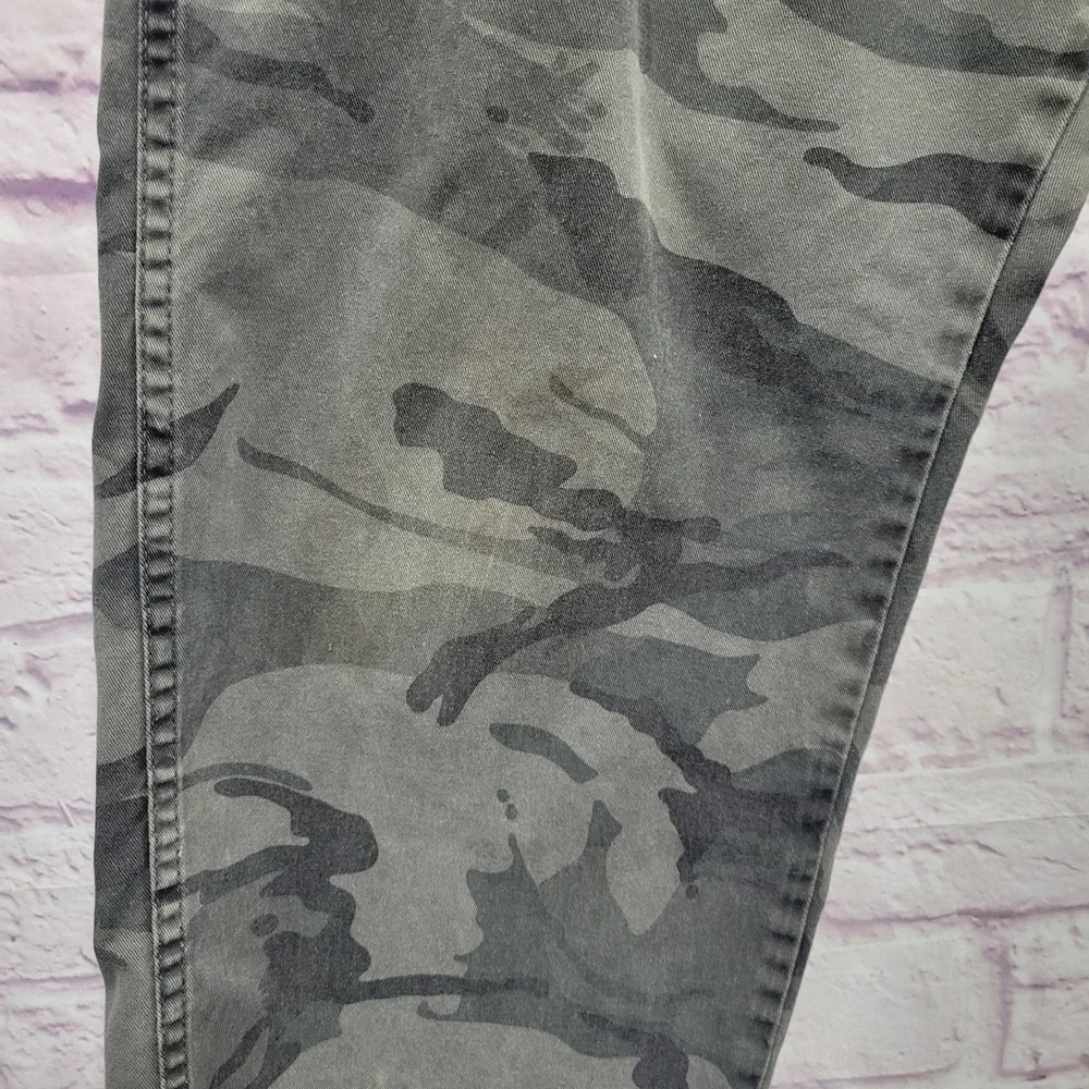 Wrangler Camo Tactical Cargo Pants Mens 38x32 Cotton Gorpcore Skater Work *FLAW